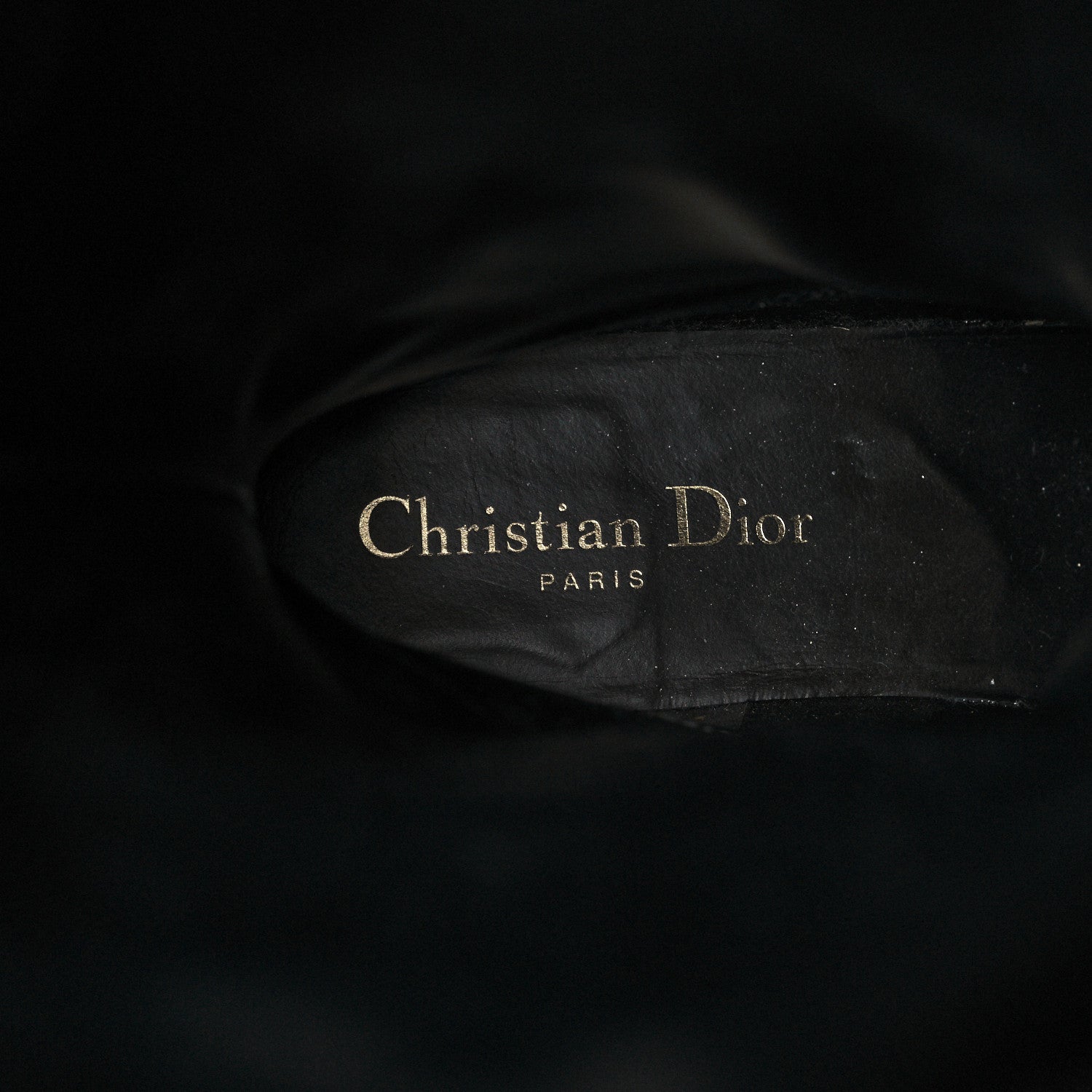 Christian Dior Technical Fabric Calfskin D-Major Boots 37.5 Taupe Black 8 of 12