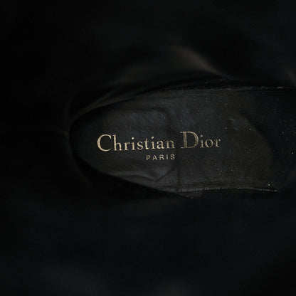 Christian Dior Technical Fabric Calfskin D-Major Boots 37.5 Taupe Black 8 of 12