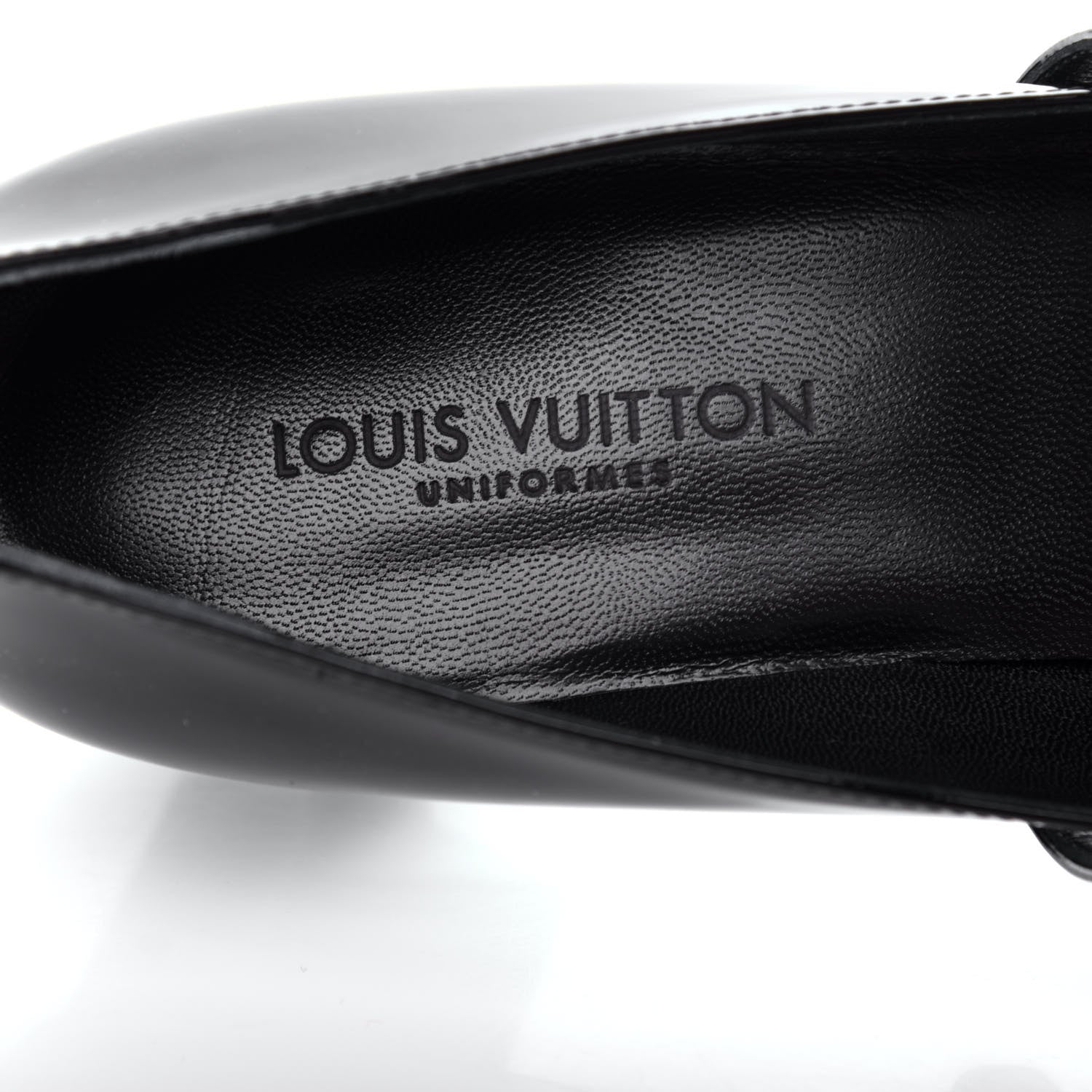 Louis Vuitton Patent Uniformes Silhouette 40mm Pumps 38 Black 8 of 11