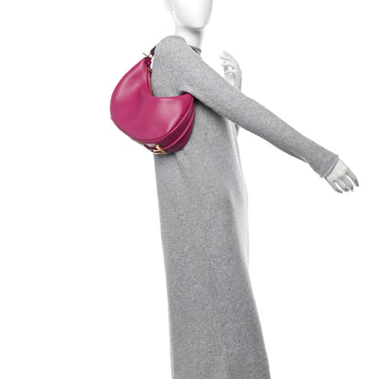 Fendi Vitello Grace Matte Small Fendigraphy Hobo Bag Ciclamino Pilar 2 of 12