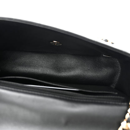 Chanel Lambskin Quilted Mini Coco Charms Rectangular Flap Black 5 of 11