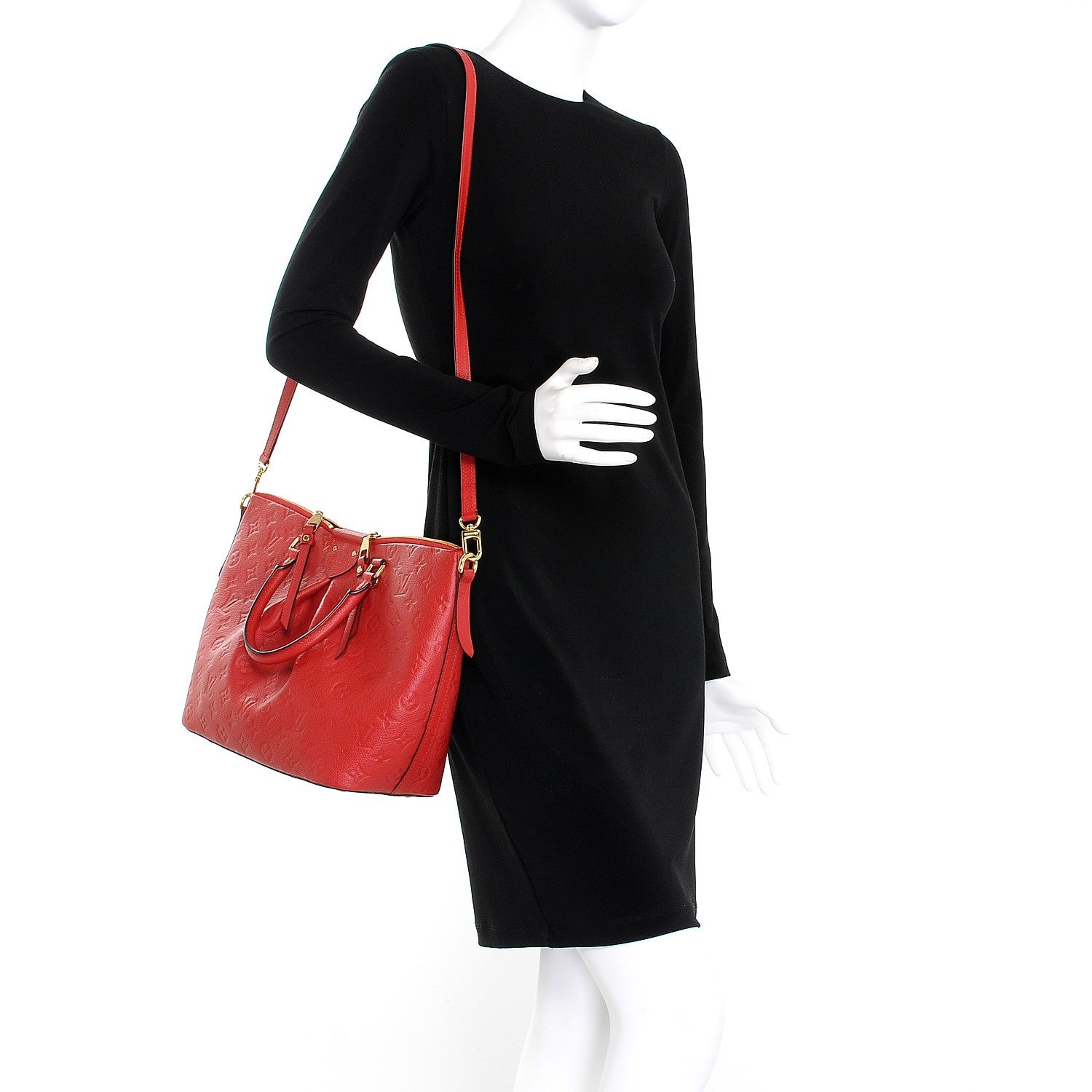 Louis Vuitton Empreinte Mazarine MM Cherry 2 of 9