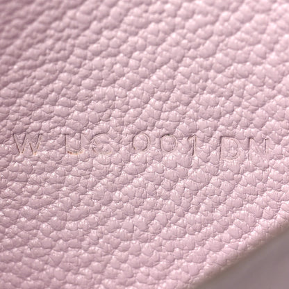 Hermes Chevre Mysore Bearn Card Holder Wallet Mauve Pale 7 of 9