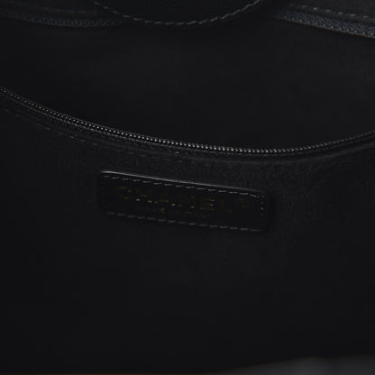 Chanel Caviar Small Studded Deauville Tote Black 9 of 12