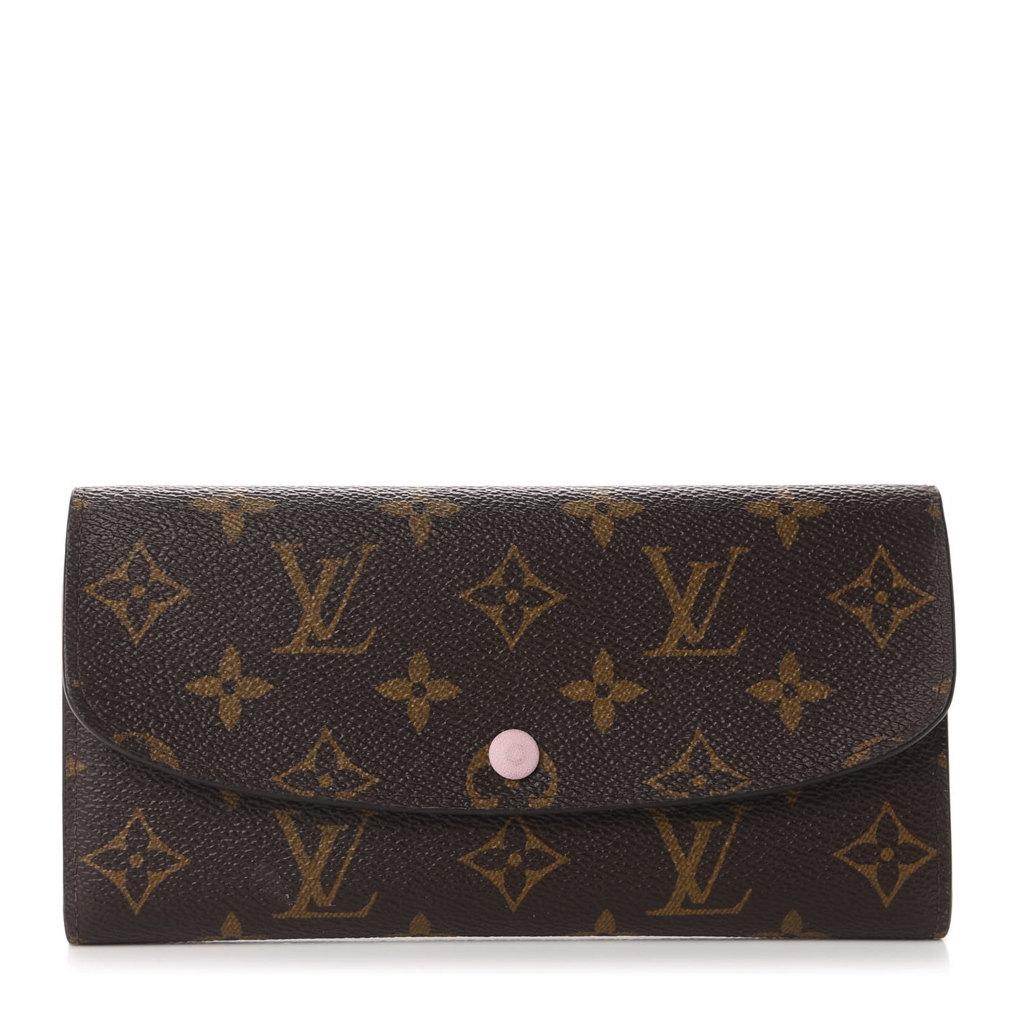 Monogram Emilie Wallet Rose Ballerine