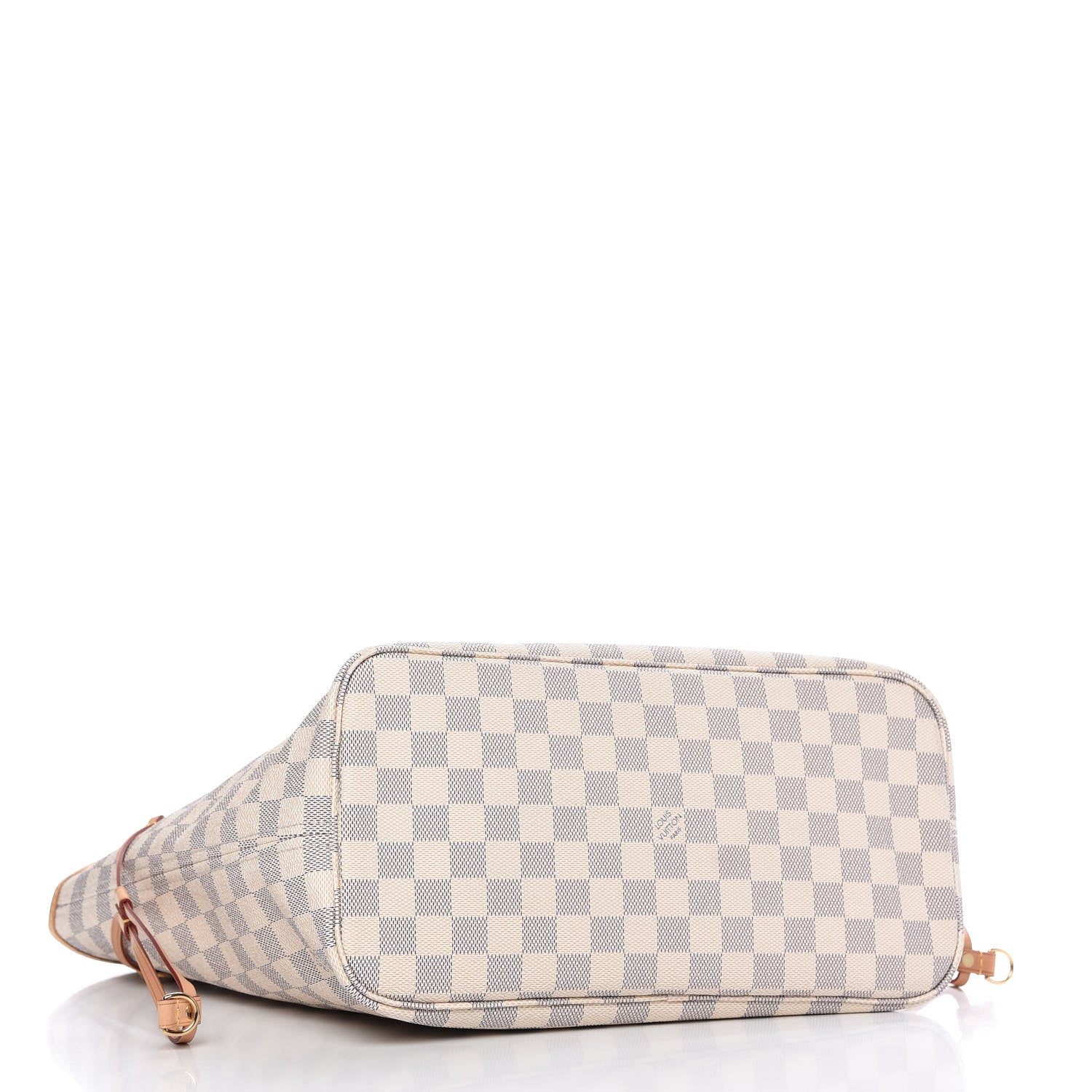 Louis Vuitton Damier Azur Neo Neverfull MM Rose Ballerine 4 of 9