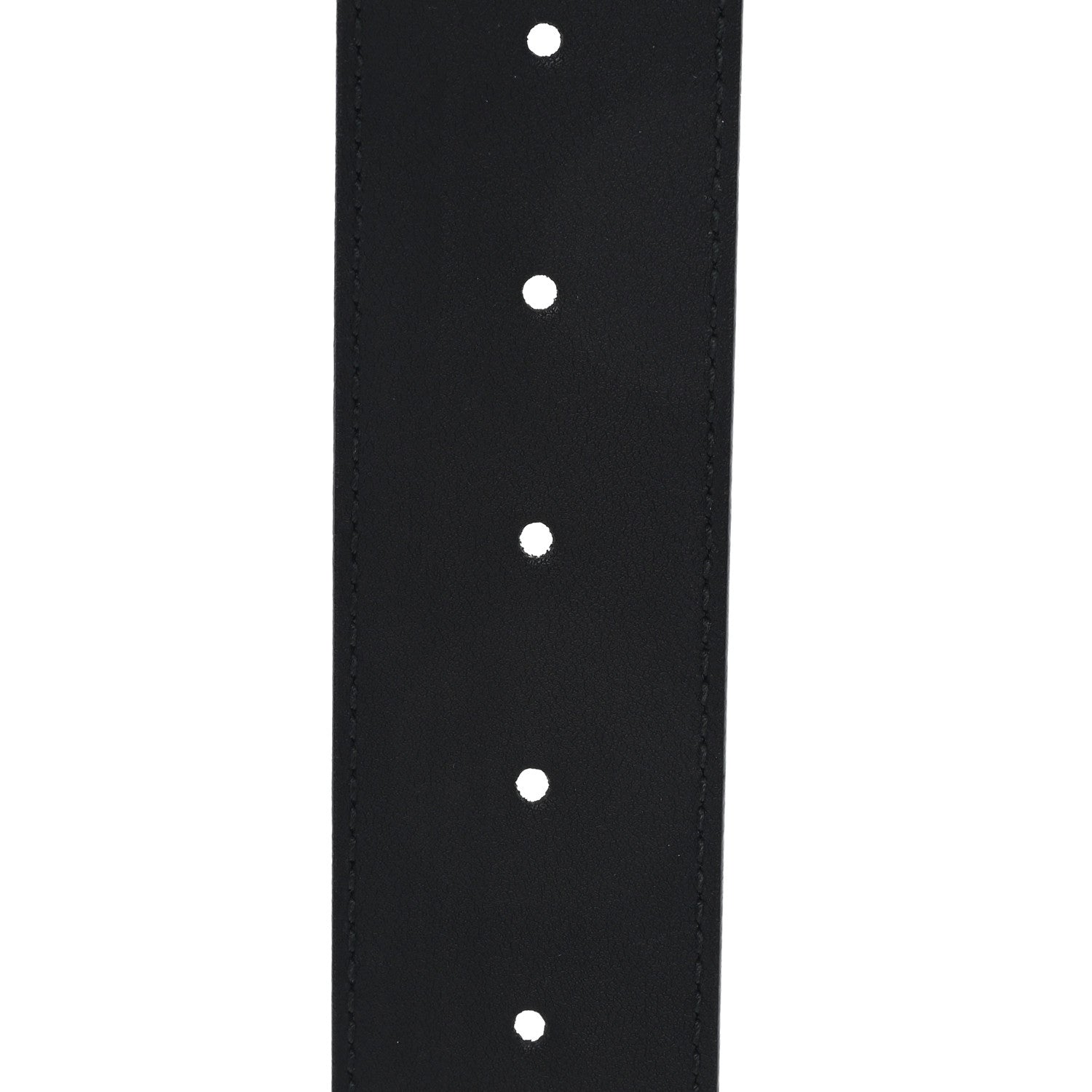 Gucci Moon Calfskin Pearl Double G 40mm Belt 85 34 Black Cream 3 of 5