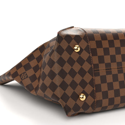 Louis Vuitton Damier Ebene Caissa Tote MM Cherry 8 of 9
