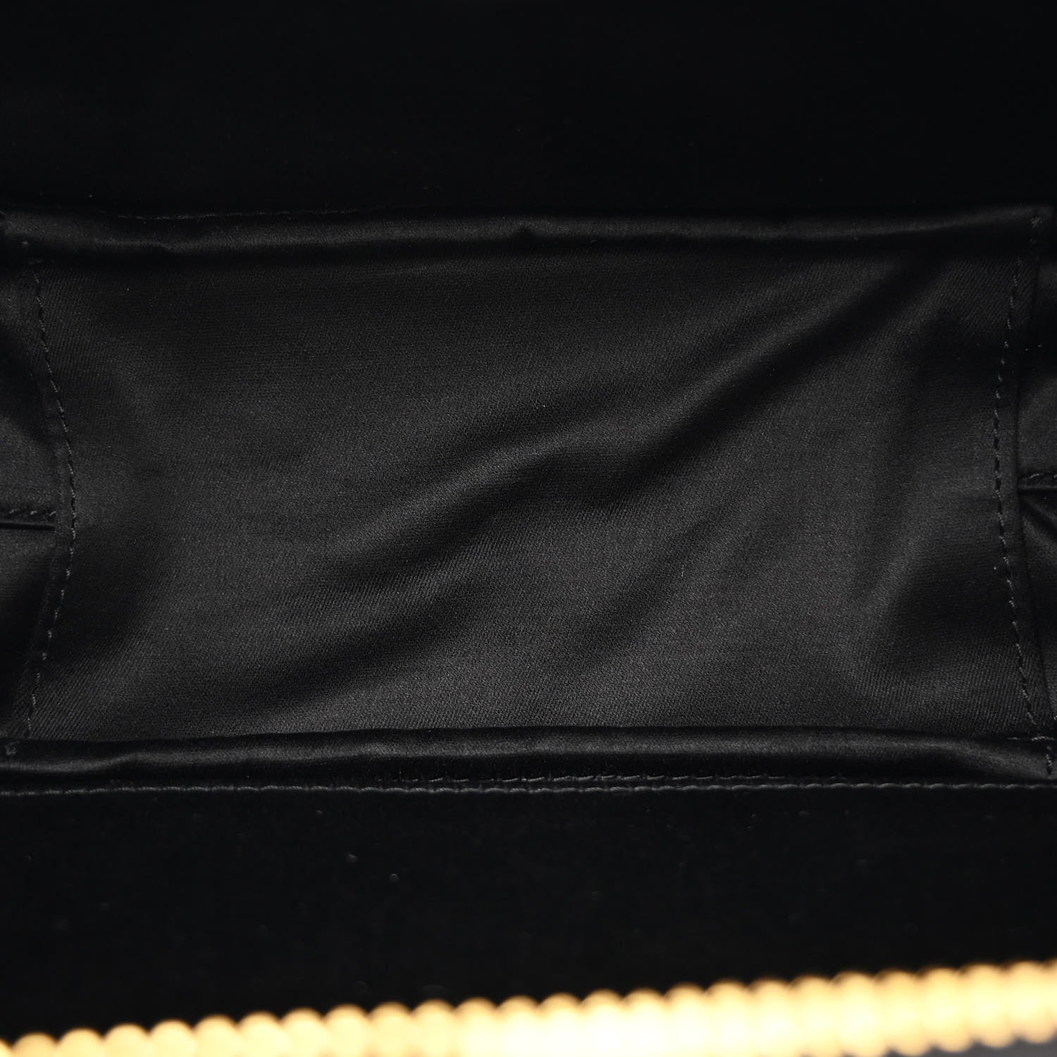 Miu Miu Softy Logo Embossed Small Chain Shoulder Bag Black 5 of 11