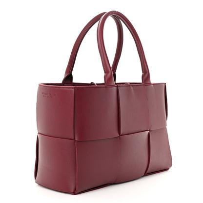 Bottega Veneta Smooth Calfskin Intrecciato Small Arco Tote Barolo 4 of 11