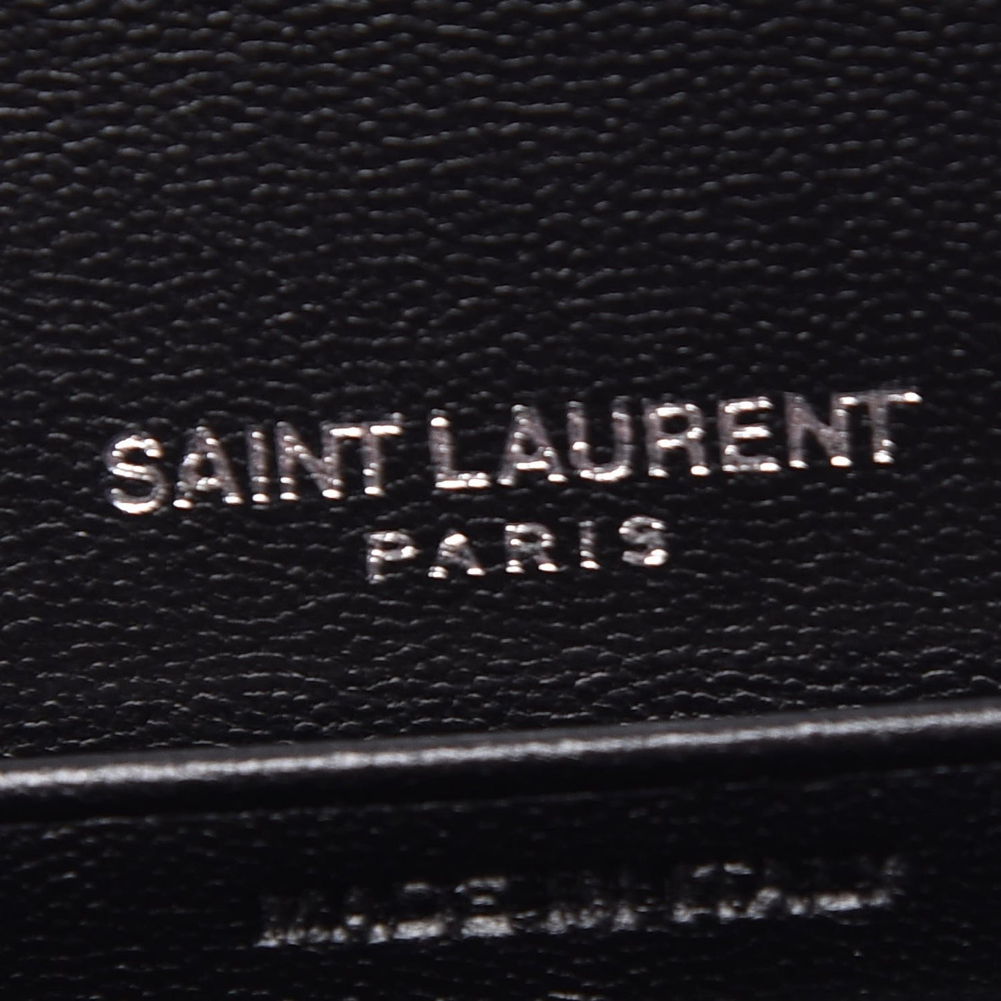 Lambskin Y Quilted Monogram Large Loulou Flap Wallet Black