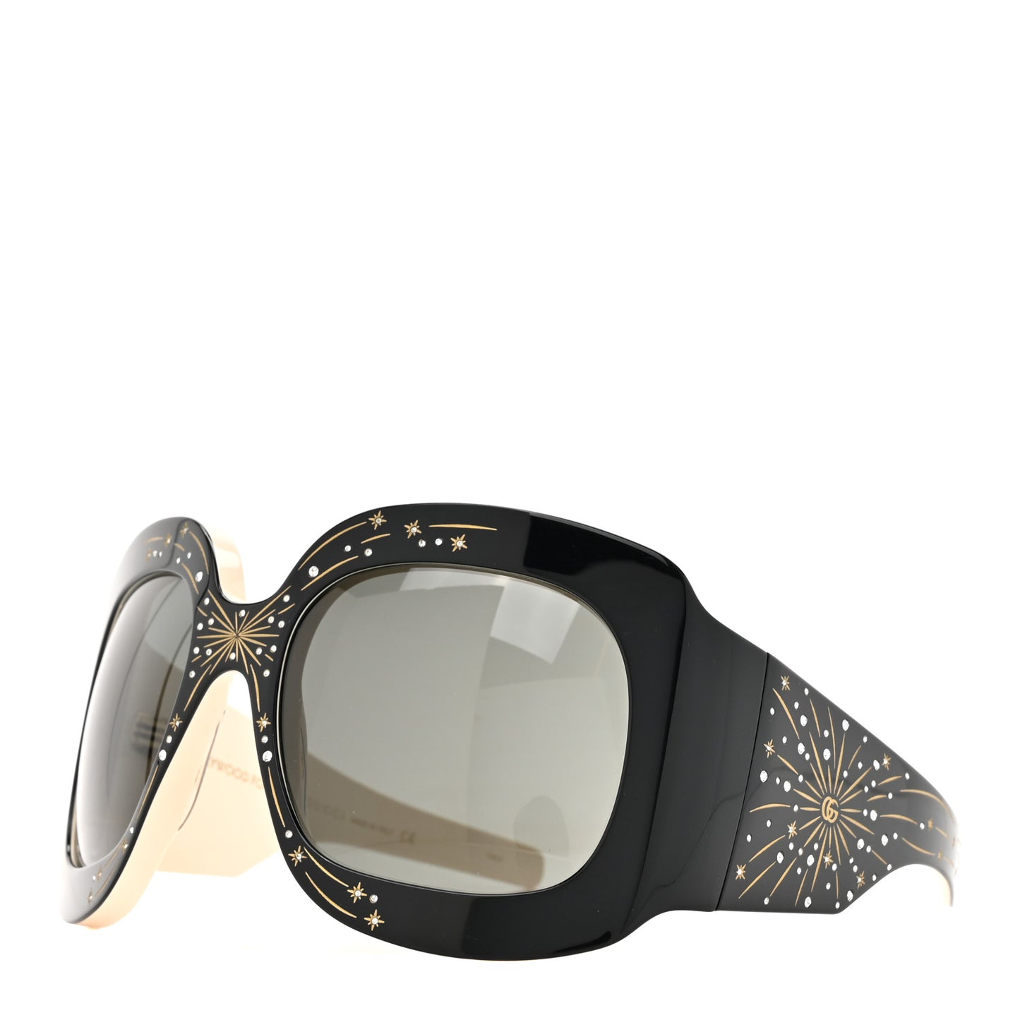 Oversize Hollywood Forever Sunglasses GG1093S Black