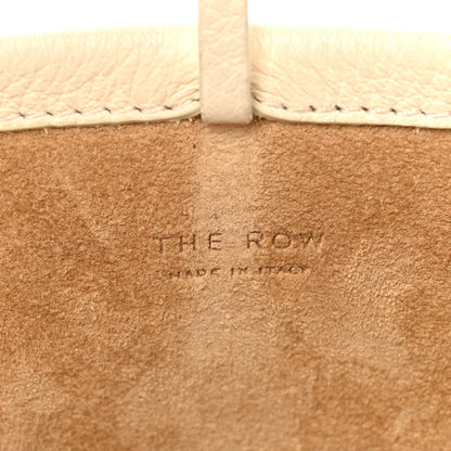 The Row Grained Calfskin Small N/S Park Tote Ivory 6 of 13