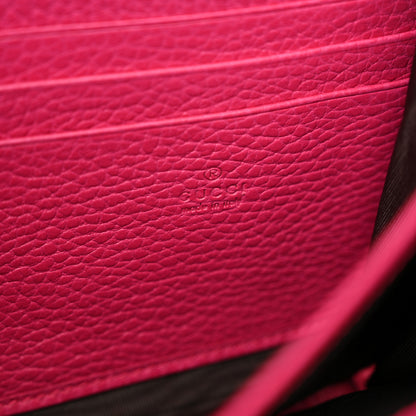 Gucci Dollar Calfskin Crystal Mini Dionysus Chain Wallet Box Pink 7 of 13