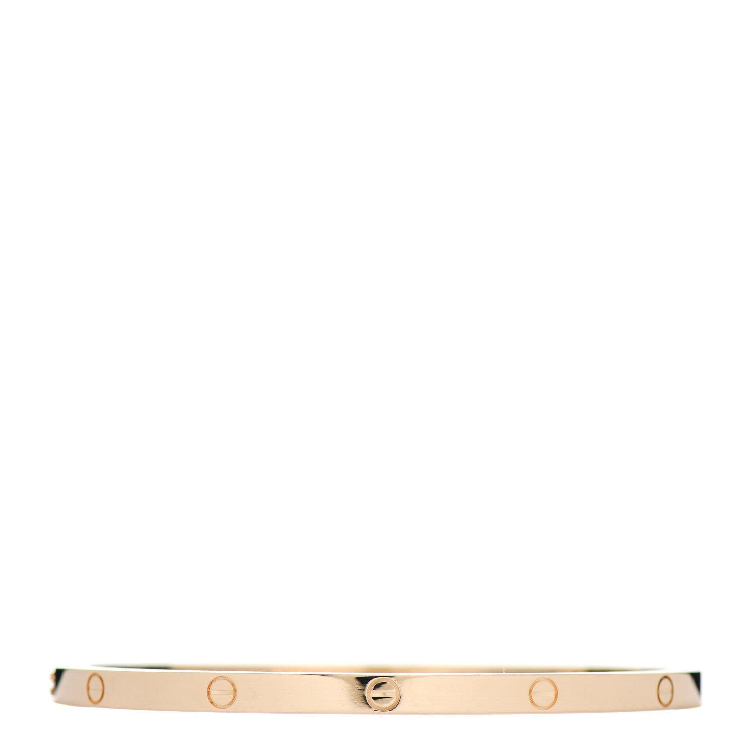 Cartier 18K Yellow Gold Small LOVE Bracelet 17 1 of 5
