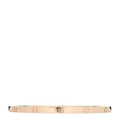 Cartier 18K Yellow Gold Small LOVE Bracelet 17 1 of 5