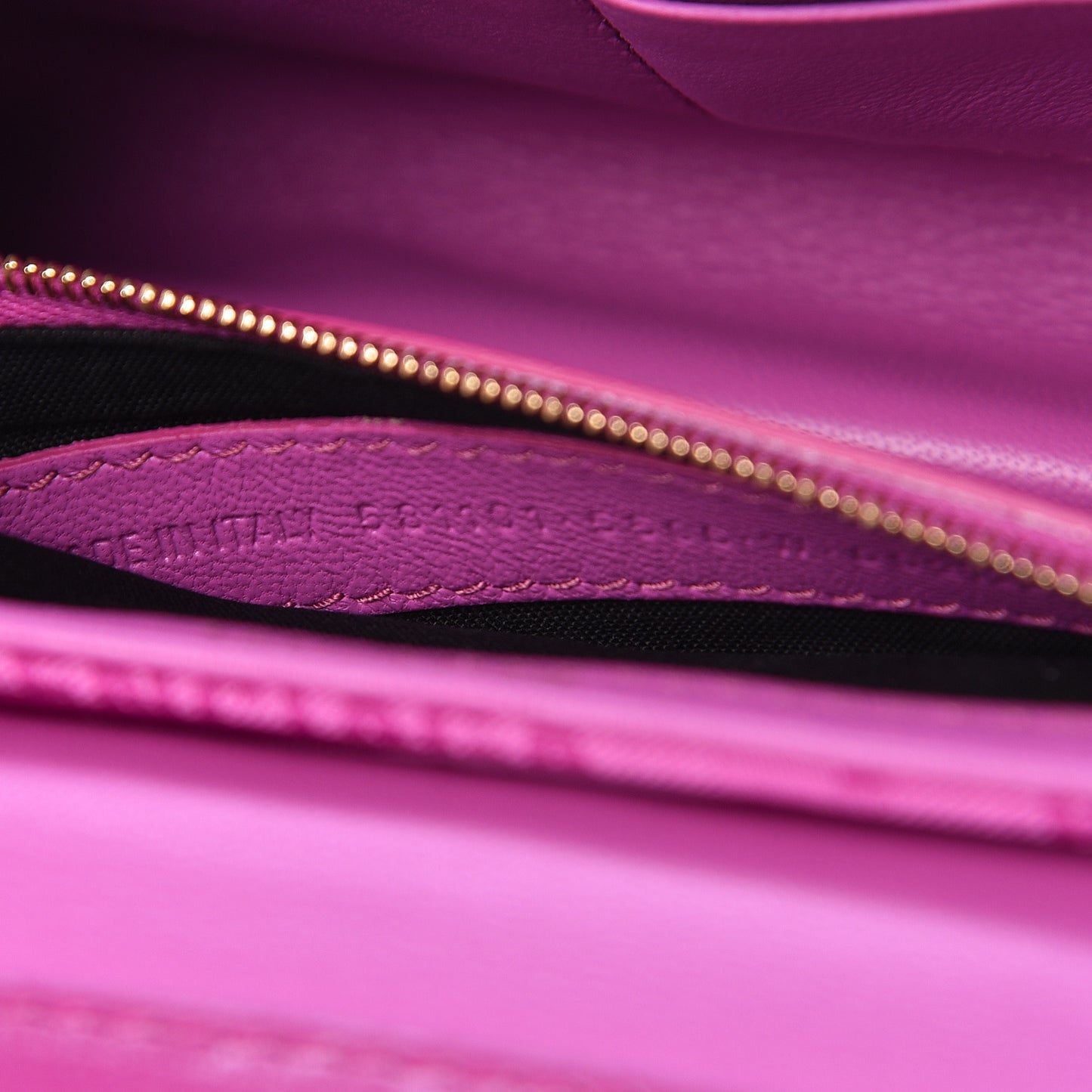 Jacquard Nylon Calfskin Shift Wallet On Strap Pink