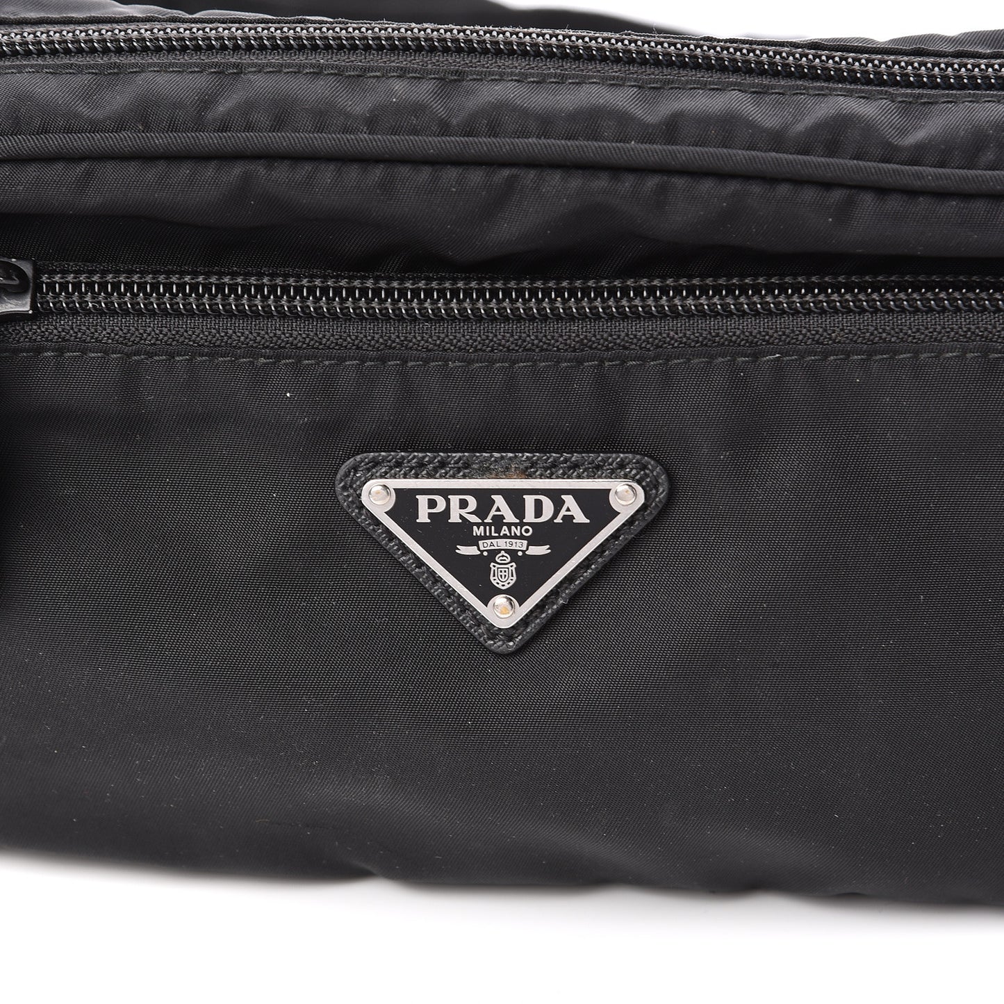 Tessuto Nylon Belt Bag Black
