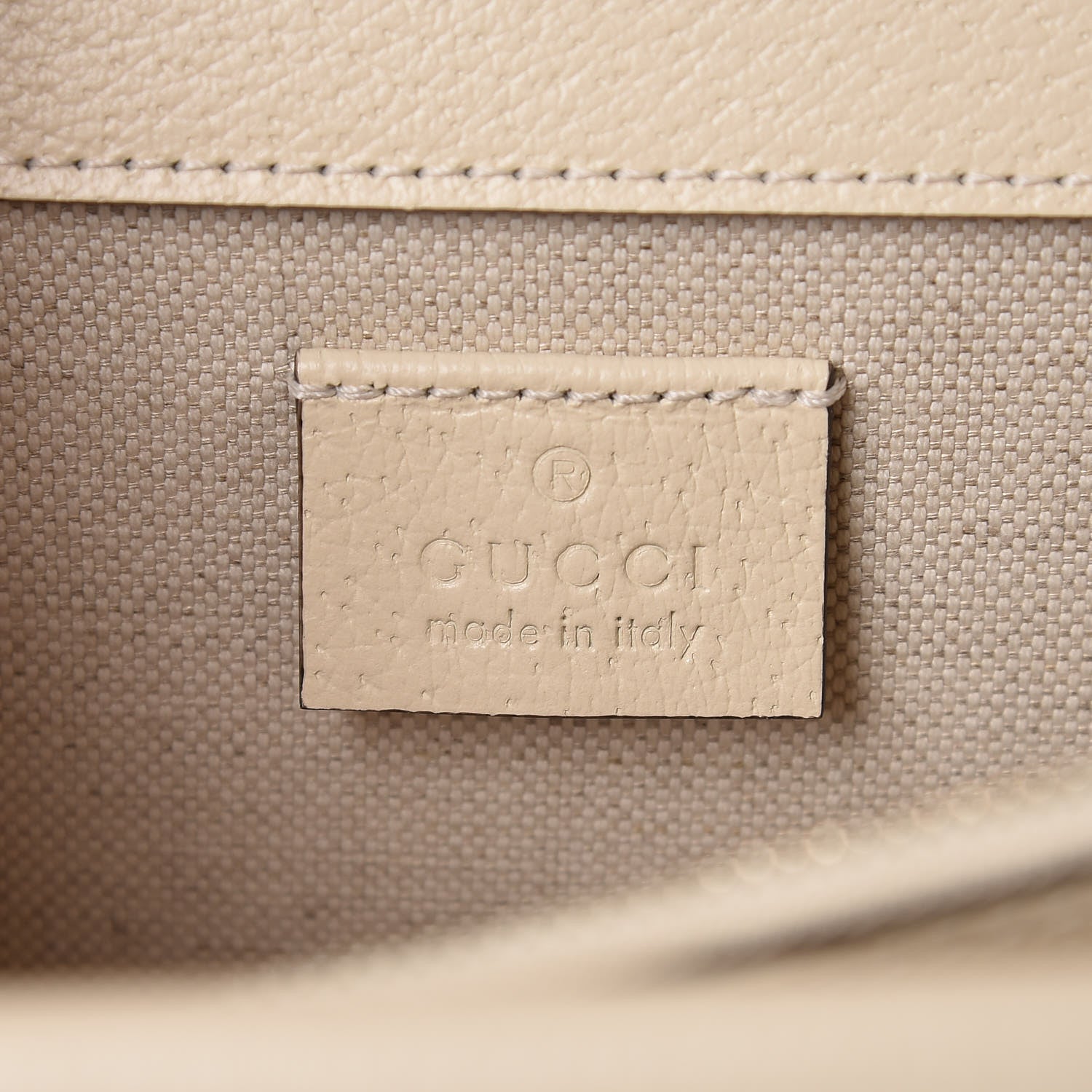 Gucci Textured Calfskin Crystal Small Dionysus Shoulder Bag Mystic White 6 of 9