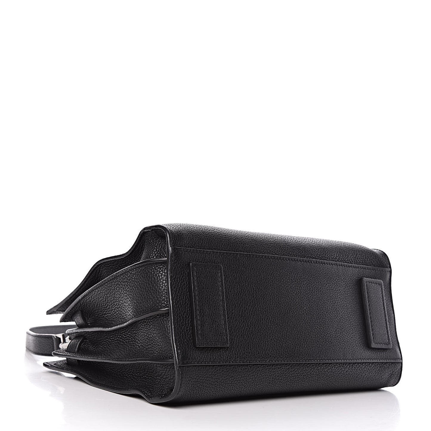 Grained Calfskin Baby Sac De Jour Souple Black