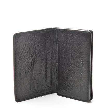 Balenciaga Agneau Giant 12 Gold Hardware Card Case Black 5 of 8