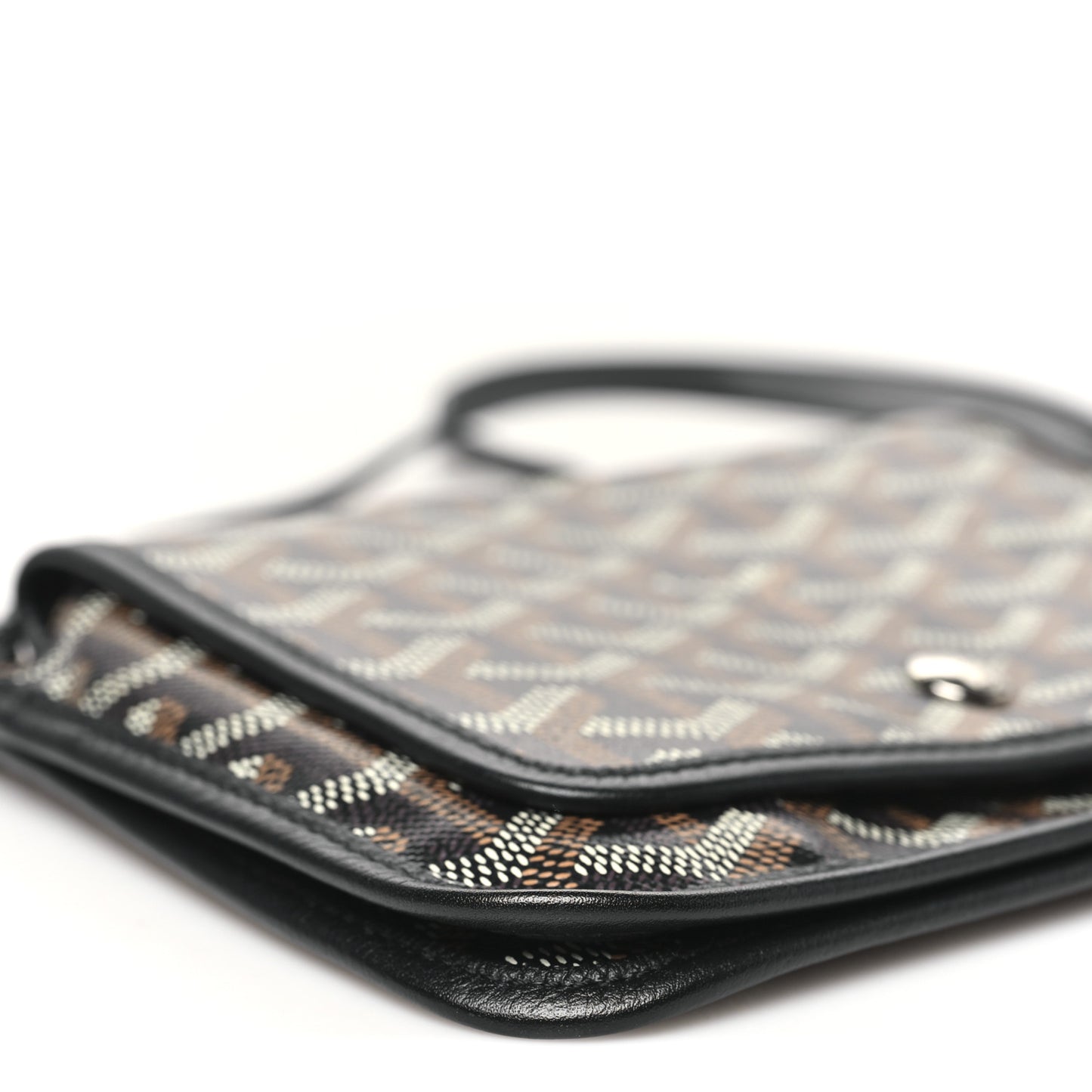 Goyardine Plumet Wallet Clutch Black