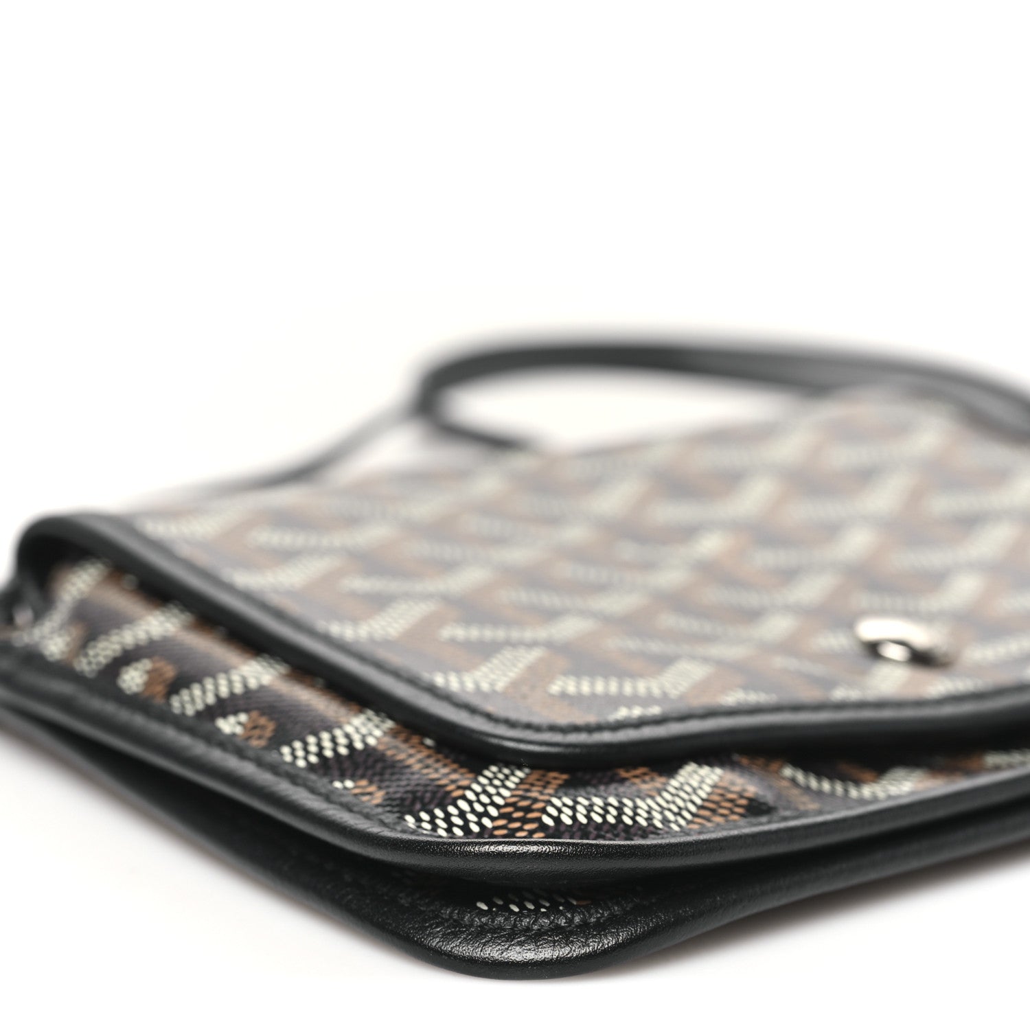 Goyard Goyardine Plumet Wallet Clutch Black 8 of 9