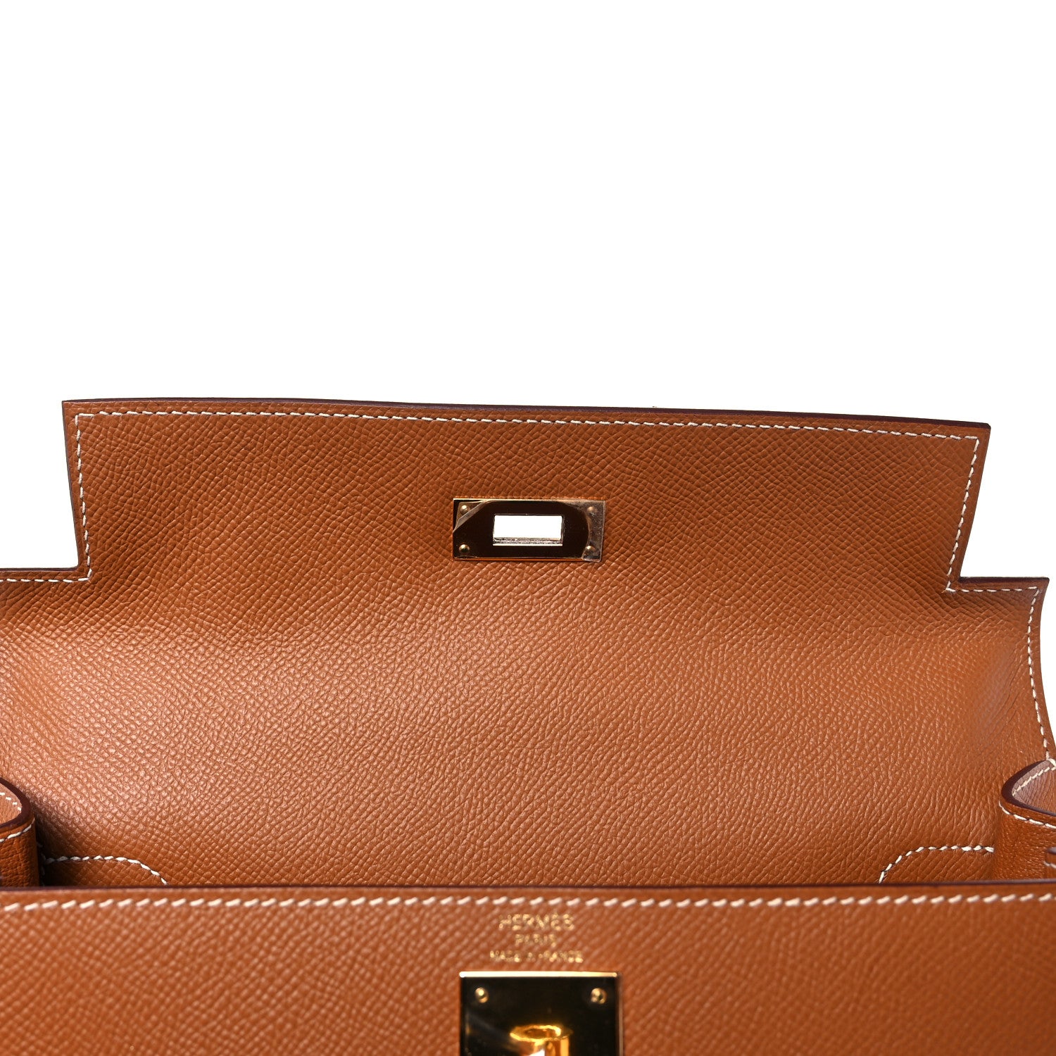 Hermes Epsom Kelly Sellier 28 Gold 16 of 36