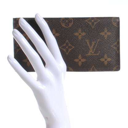 Louis Vuitton Monogram Simple Checkbook Holder Wallet 2 of 7