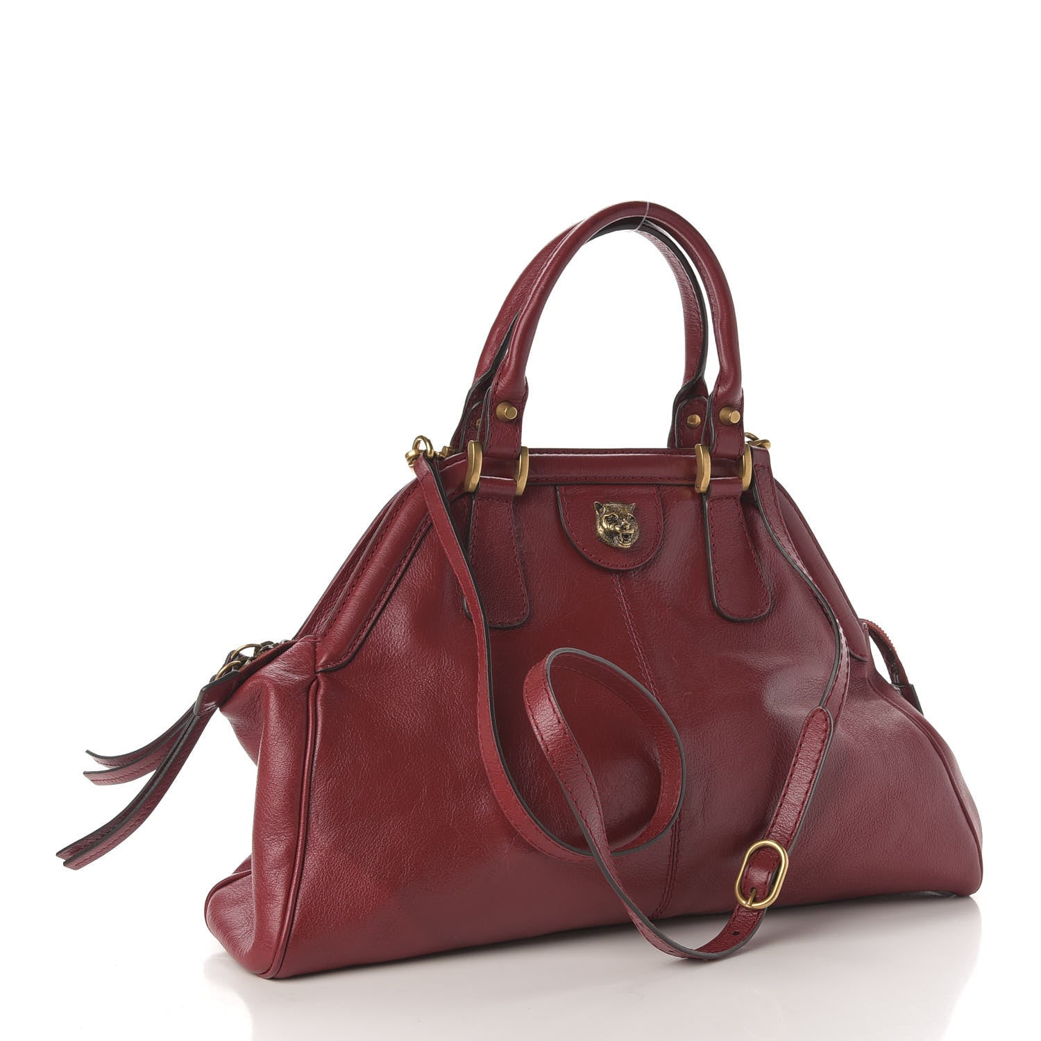 Gucci Piuma Lux Energy Medium Re(Belle) Top Handle Bag Romantic Cerise 3 of 12