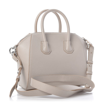 Givenchy Sugar Goatskin Mini Antigona Beige Buff 3 of 9