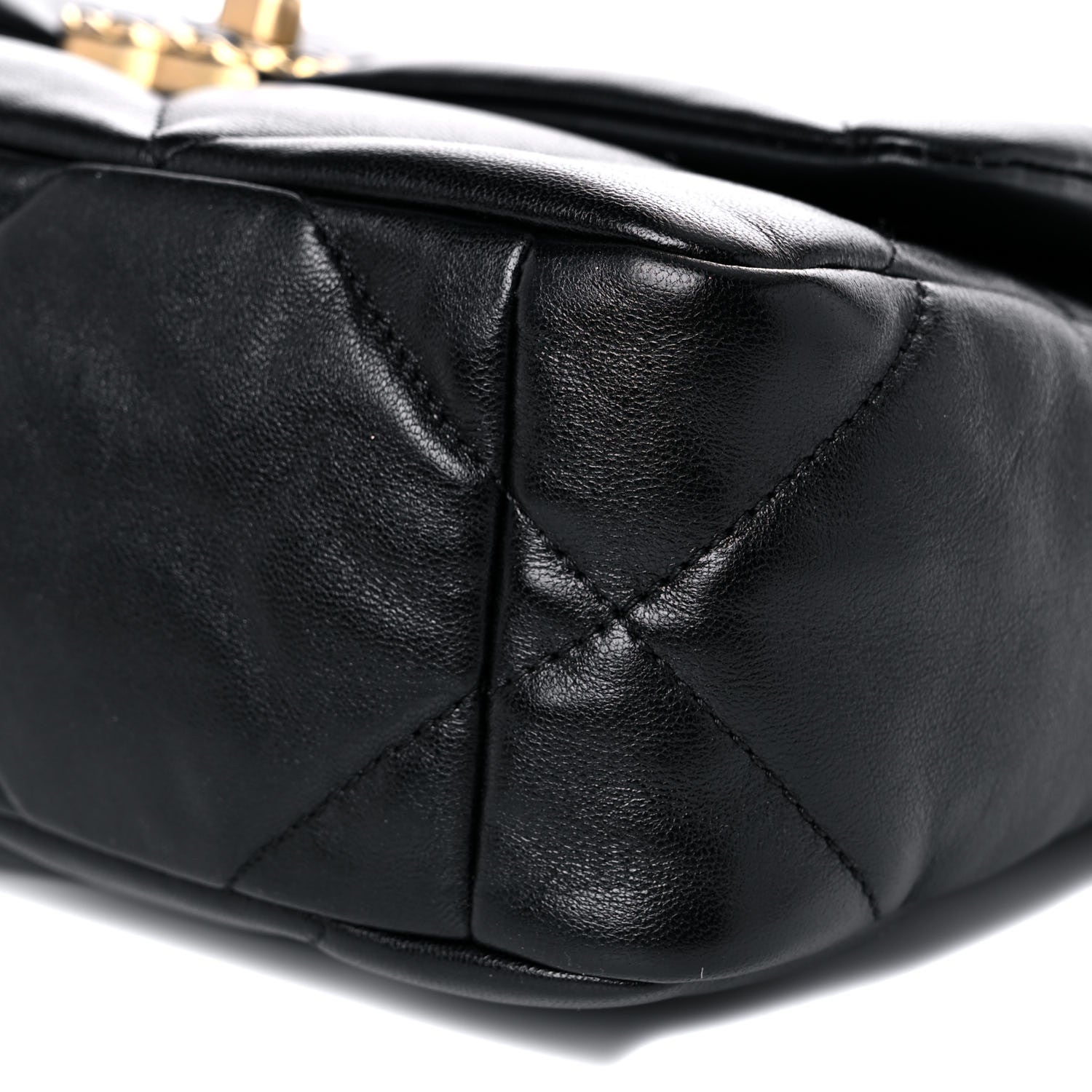 Chanel Lambskin Quilted Medium Chanel 19 Flap Black 9 of 9
