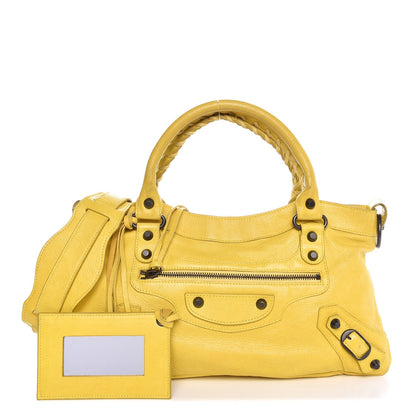 Balenciaga Agneau Classic Hardware First Mimosa Verveine 1 of 8