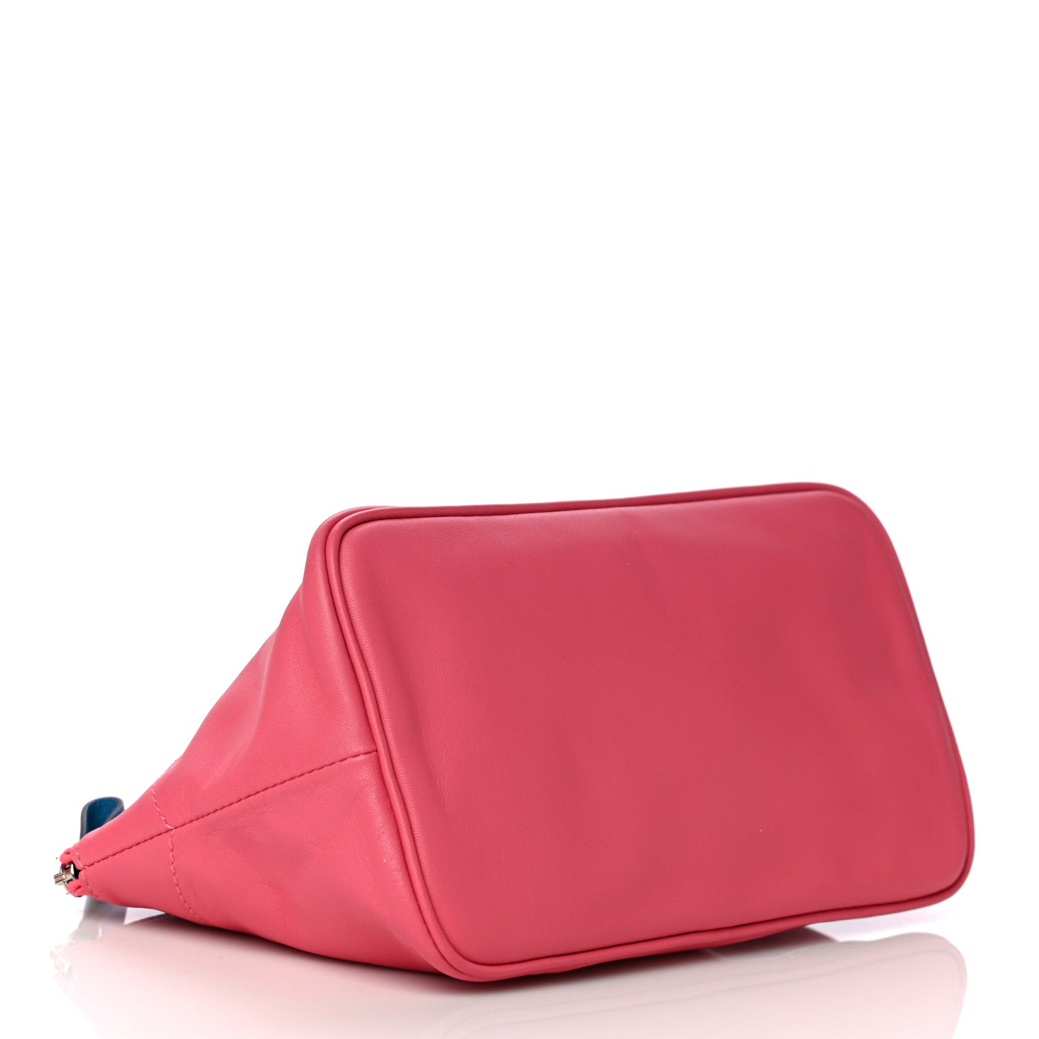 Hermes Lambskin Swift Tohubohu Pouch PM Rose Azalee Bleu Zanzibar 4 of 15