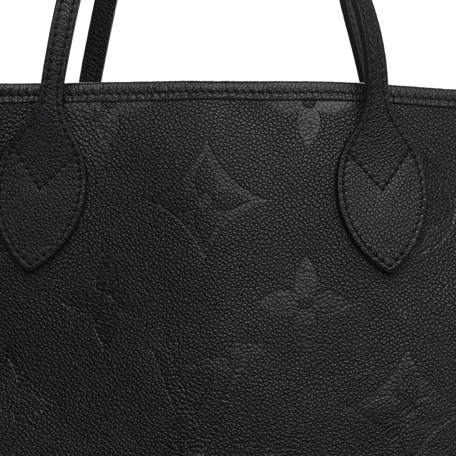 Louis Vuitton Empreinte Monogram Giant Neverfull MM Black 8 of 11