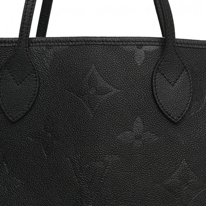 Louis Vuitton Empreinte Monogram Giant Neverfull MM Black 8 of 11