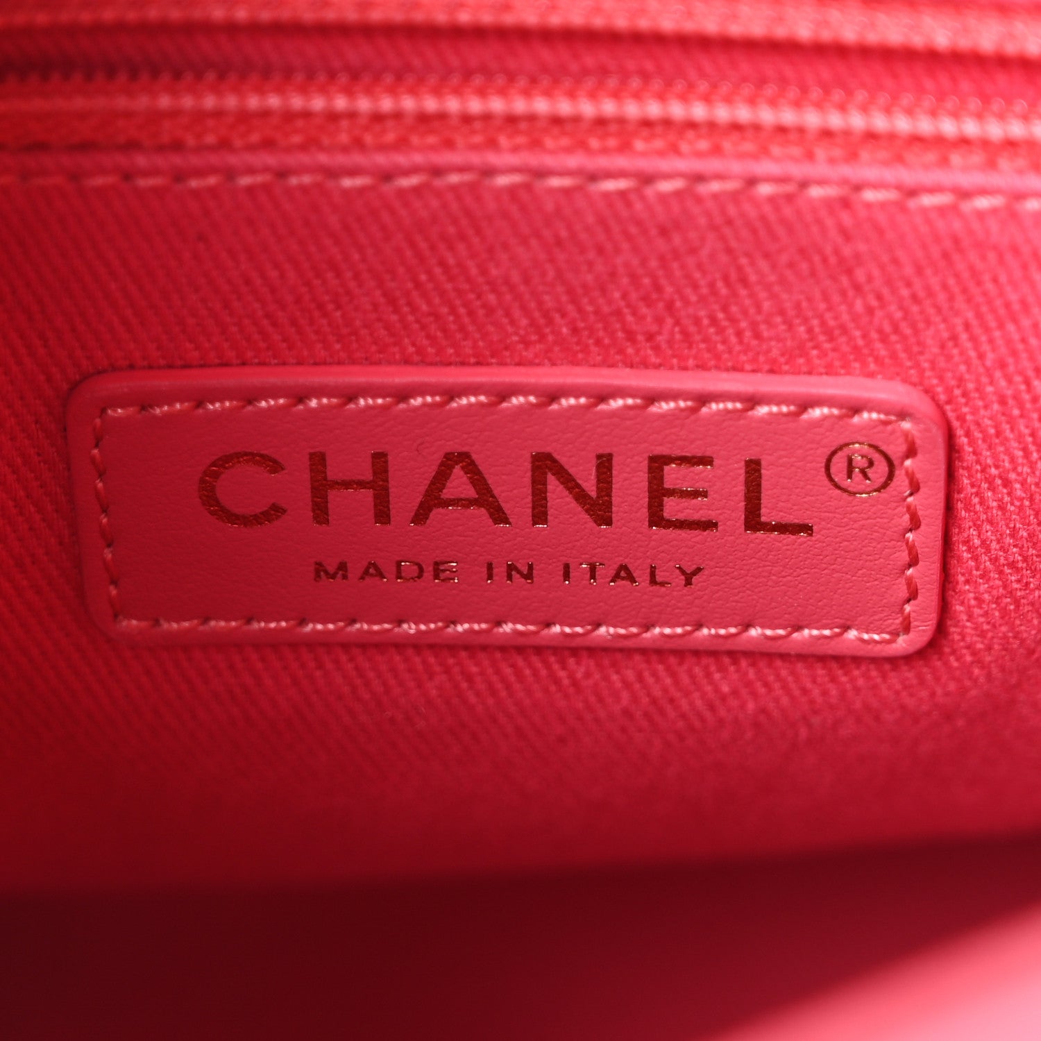 Chanel Caviar Quilted Fashion Therapy Bucket Drawstring Bag Dark Pink 6 of 10