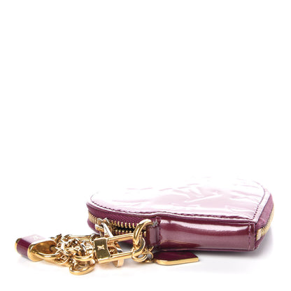 Louis Vuitton Vernis Heart Coin Purse Violet 4 of 8