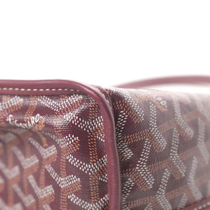 Goyard Goyardine Reversible Anjou PM Burgundy 19 of 24