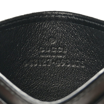 Gucci Calfskin Matelasse GG Marmont Card Holder Black 6 of 7