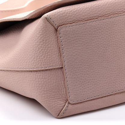 Burberry Signature Grain Small Burleigh Crossbody Bag Pale Ash Rose 10 of 11