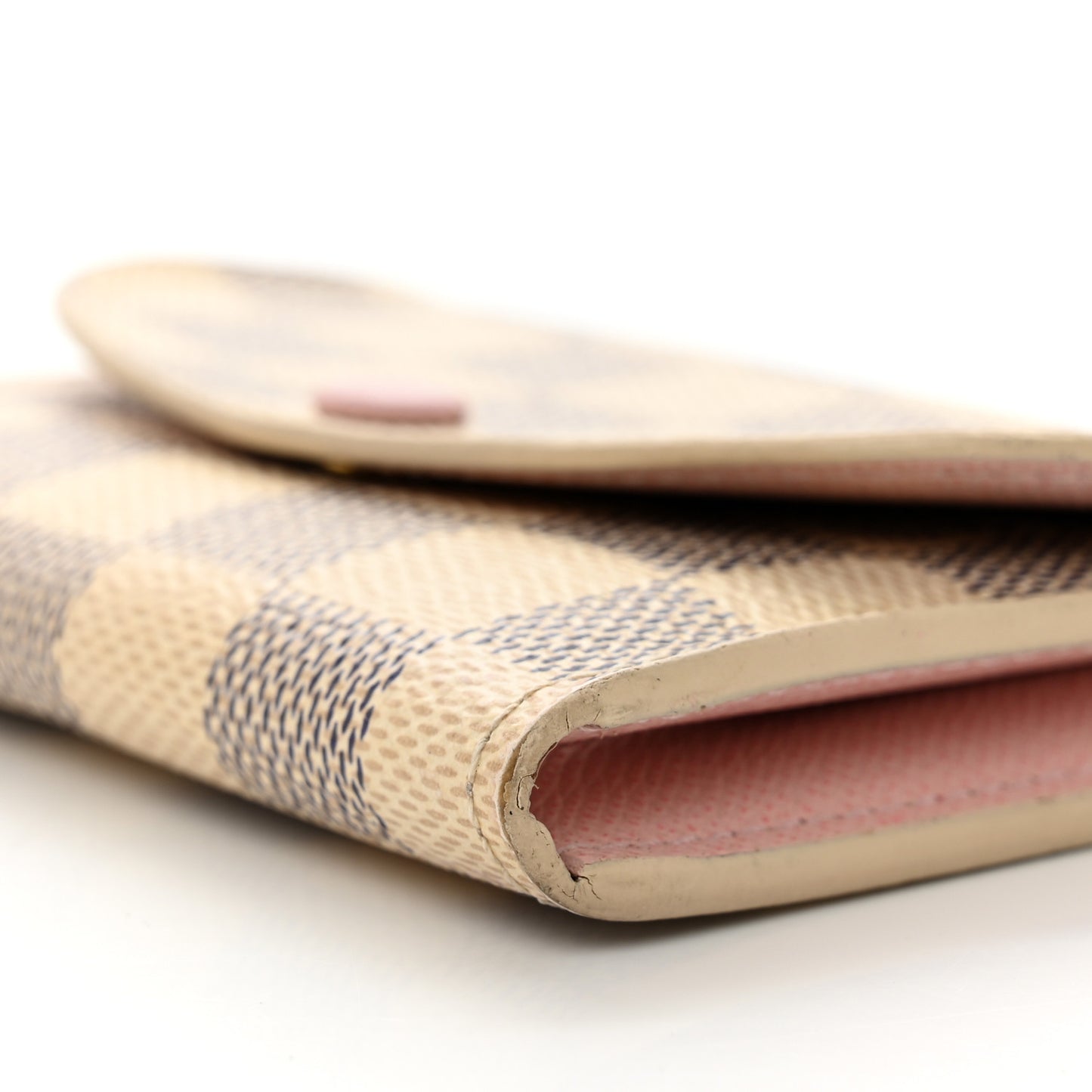 Damier Azur Rosalie Coin Purse Rose Ballerine