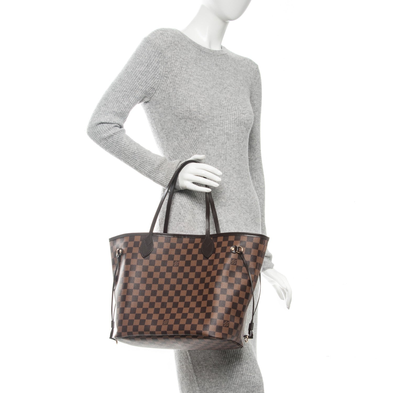 Louis Vuitton Damier Ebene Neo Neverfull MM 2 of 8