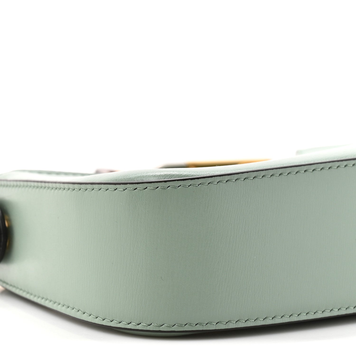 Fendi Vitello Palmellato Fendi O'Lock Swing Menta 10 of 10