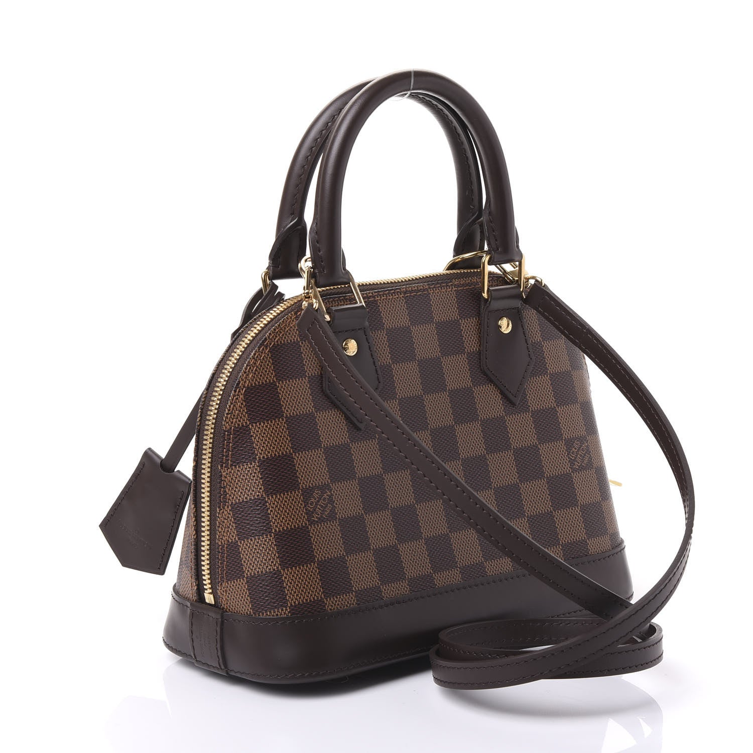 Louis Vuitton Damier Ebene Alma BB 2 of 10