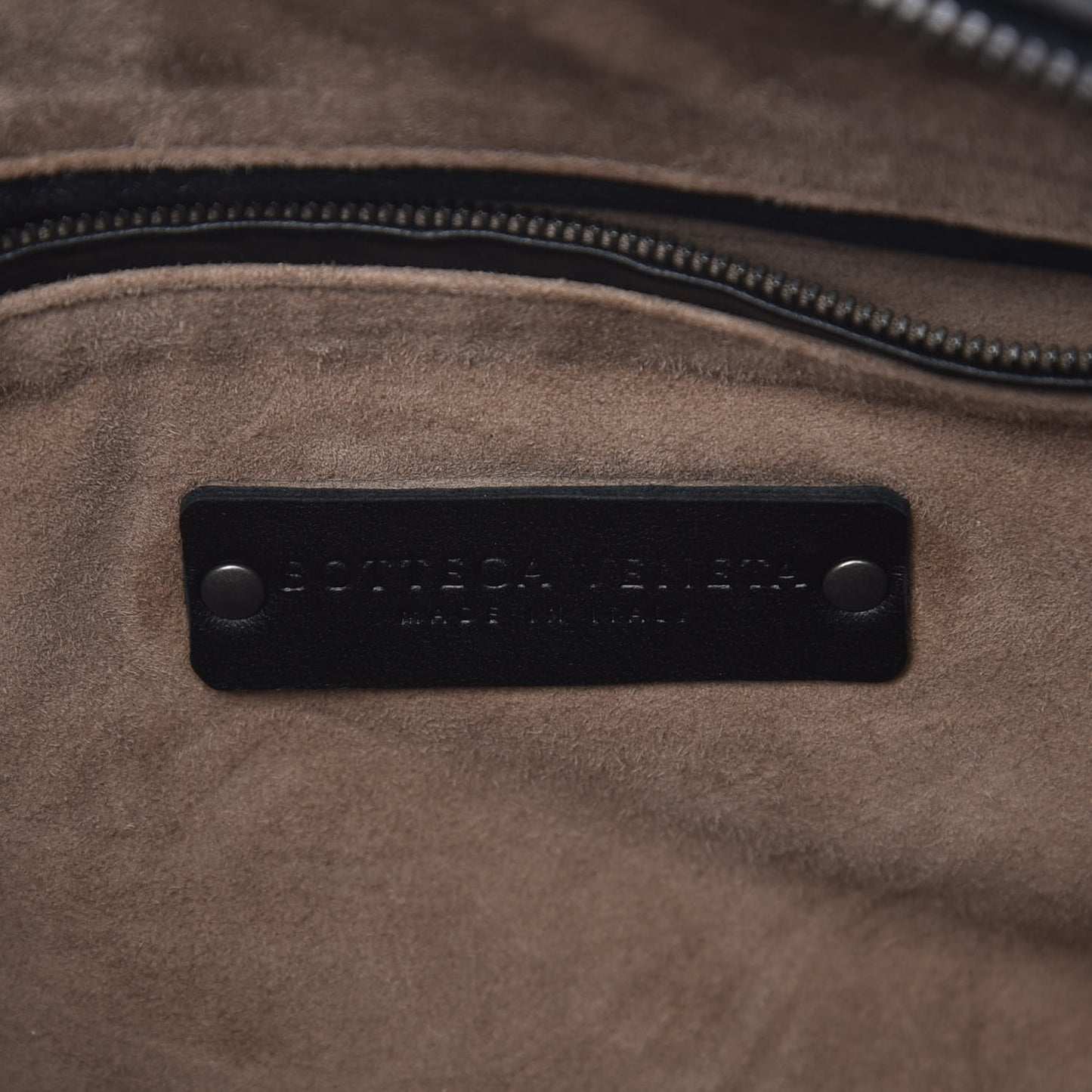 Nappa Intrecciato Nodini Bag Black