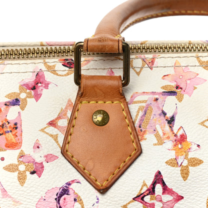 Louis Vuitton Watercolor Aquarelle Speedy 35 White 21 of 24
