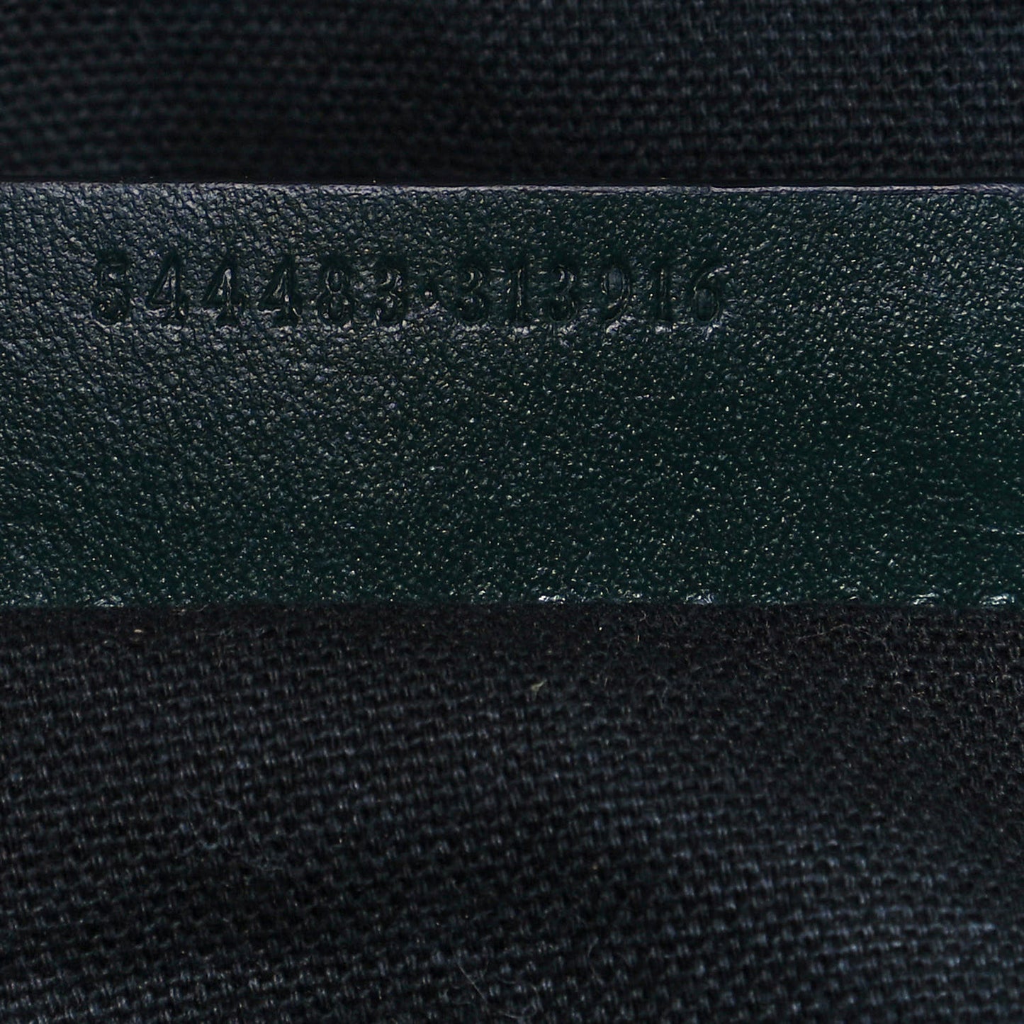 Pebbled Calfskin Large Skull Padlock Zip Around Tote Dark Green