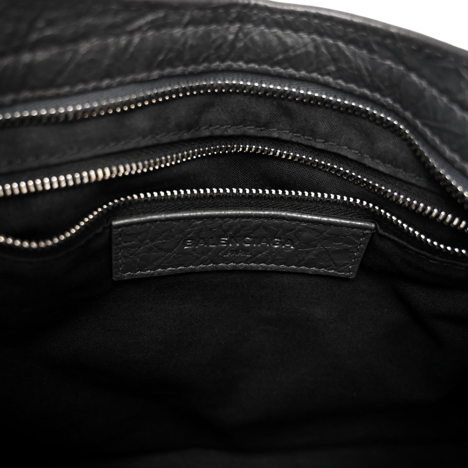 Balenciaga Agneau Classic Silver Hardware S City Black 6 of 10