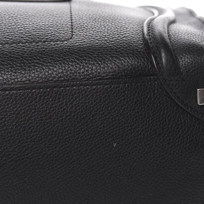 Celine Drummed Calfskin Shoulder Luggage Black 8 of 11